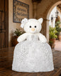 Oso de XV Años con Vestido Blanco