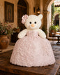 Oso de XV Años con Vestido Rosa Palo